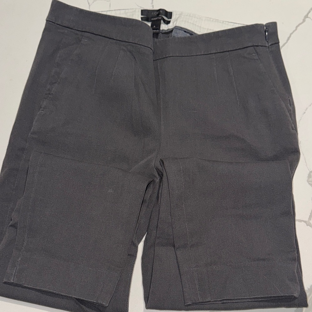 J. Crew Women’s Martie Side Zip Slim Pants Navy 2